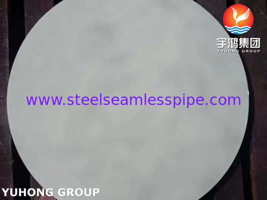 TEMA 표준을 준수하는 열교환기 코어용 정밀 CNC 드릴 구멍이 있는 ASME SA240 304 스테인레스 스틸 튜브 시트
