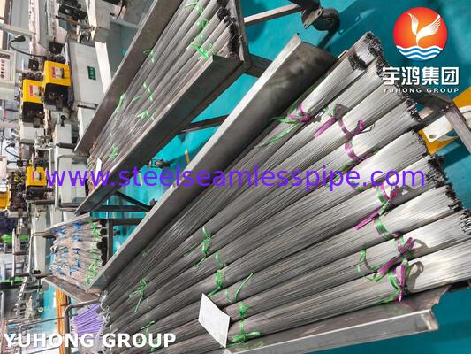 AISI304 SUS304 Cold Drawn Stainless Steel Medical Capillary Tube For Hypodermic Needle Tubing