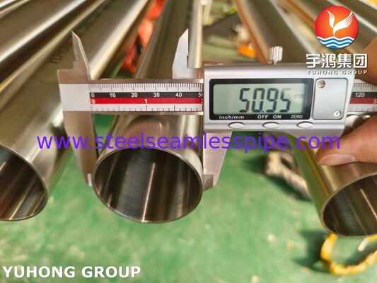 3A ASME SA270 TP304 설탕 산업에 대한 건강 스테인리스 스틸 무선 파이프 MP EP