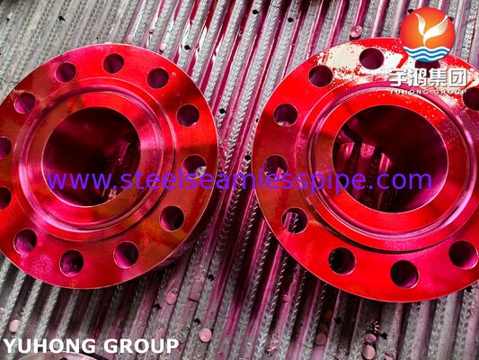 ASTM B564 UNS N04400 웰드 넥 플랜지 모넬 400 플랜지 니켈 구리 합금 WNRTJ 플랜지