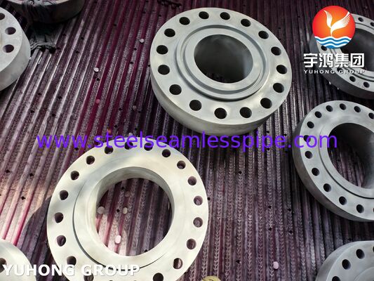ASTM B564 UNS N04400 웰드 넥 플랜지 모넬 400 플랜지 니켈 구리 합금 WNRTJ 플랜지