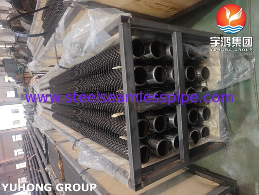 고온 열 복원 용품용 ASTM A335 P5 스터드 핀 튜브