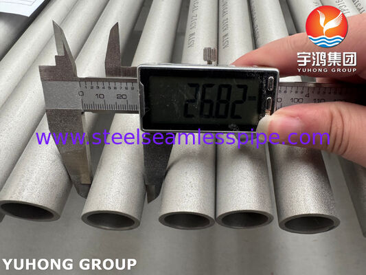 ASTM A312 TP316L / UNS S31603 / EN 1.4404 산업용 스테인리스 스틸 무선 파이프
