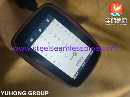 구리 합금 둥근 판 NAVAL BRASS ASME SB171 C46400 O25