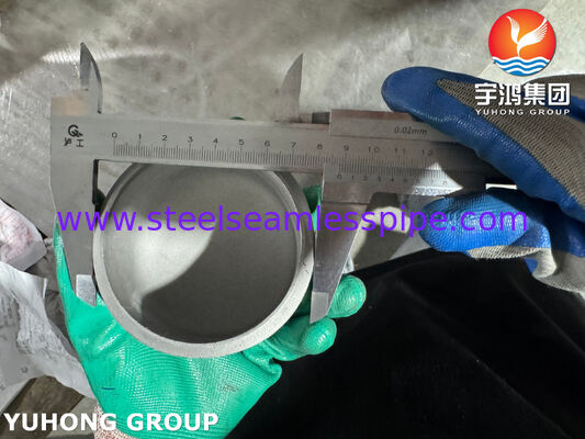 ASTM A815 WPS31803 듀플렉스 스테인리스 스틸 파이프 캡 듀플렉스 2205 파이프 피팅 끝 캡