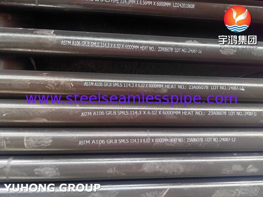 ASTM A106 GR.B 탄소강 열 교환기 석유 및 가스용 무선 튜브