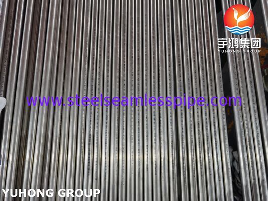 ASTM B111 ASME SB 111 SB 466 C71500 구리 니켈 튜브 / 70/30 구리 니켈 튜브
