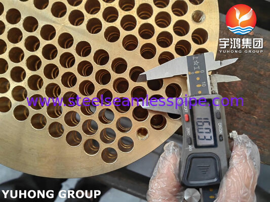 ASME SB171 C46400 열 교환기, 공기 냉각기 및 압력 용기에 대한 튜브 엽