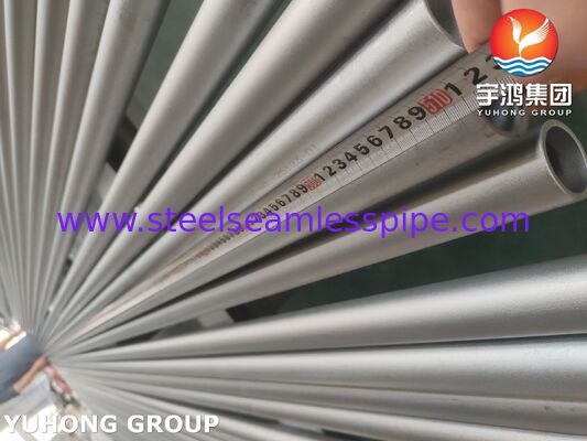 ASTM A268 TP405 열성 스테인리스 스틸 튜브, 크롬 함량이 낮고 알루미늄 함량이 높으며 공기 경화 방지