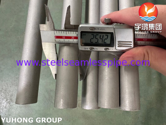 ASME SB163 N08825 열 교환기용 넥리스 니켈 합금 튜브