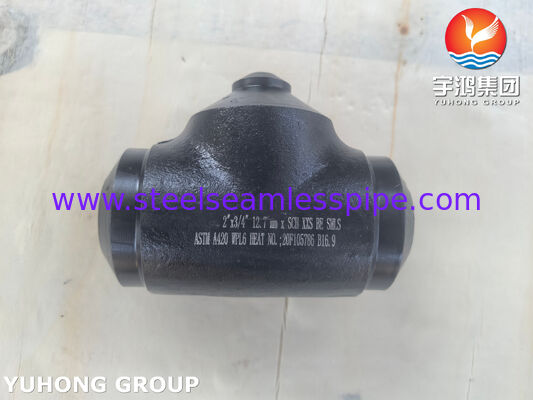 ASTM A420 WPL6 낮은 온도 탄소 강철 부착 LTC 감소 티 Buttweld 부착