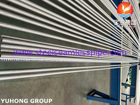 Nickel Alloy Seamless Tube ASTM B163 UNS N08825 Consenser and Heat Exchanger Tube