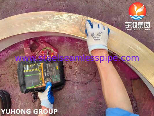 선박 장비용 맞춤형 CNC 가공 SB171 C70600 구리 니켈 반지