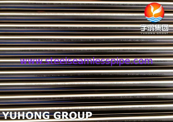 ASTM A269 TP304는 오일 가스를 위한 밝은 어닐링된 스테인레스 스틸 튜빙을 용접했습니다