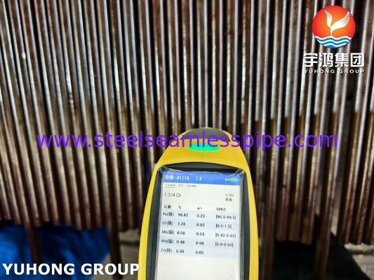 ASTM A213 T11 열기용 낮은 합금 강철 매듭 없는 열기 튜브