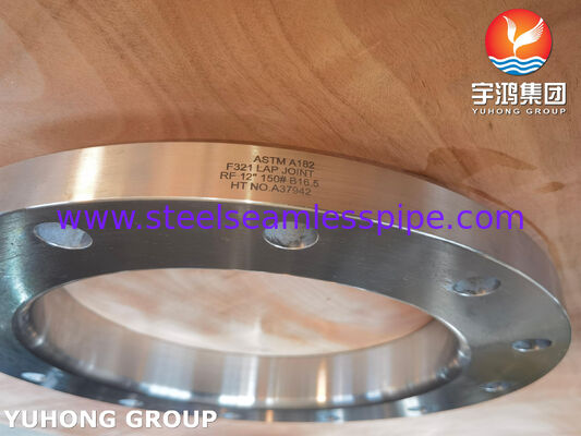 ASTM A182 F321 랩 합동 플랜지 LTF 플랜지 EN 1.4541 / 08Х18Н10Т 스테인리스 스틸 플랜지
