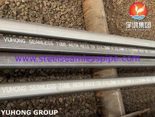 쉘 및 튜브 열 교환기용 ASTM A213 T9 보일러 튜브