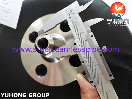 ASTM B564 인코넬 625 니켈 합금 용접 목 높이 표면 부식 저항 플랜지
