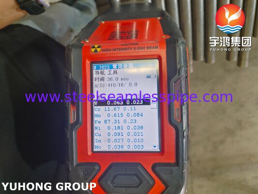 스테인리스 스틸 심리스 튜브 ASTM A268 TP410 1.4006 정유 산업용 퍼니스 튜브