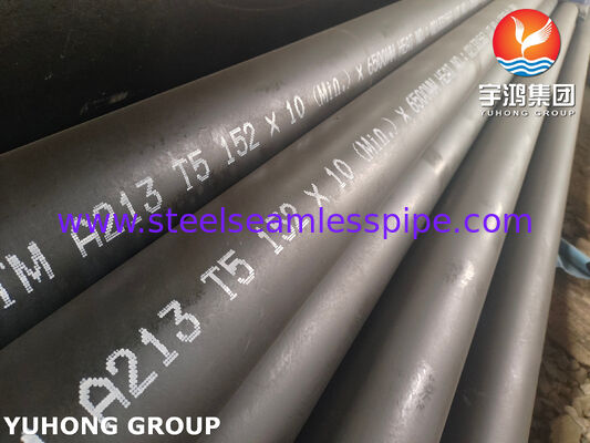 ASTM A213 T5 / 1.7362 심리스 열 교환기 튜브, 히터용 합금강 튜브