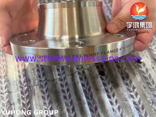 ASTM A182 F51 플랜지 UNS S31803 듀플렉스 스틸 웰드 넥 플랜지 WNRF 플랜지