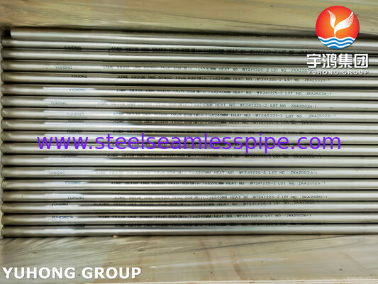 ASME SB338 UNS R50400 응축기 및 열교환기용 이음매 없는 티타늄 튜브