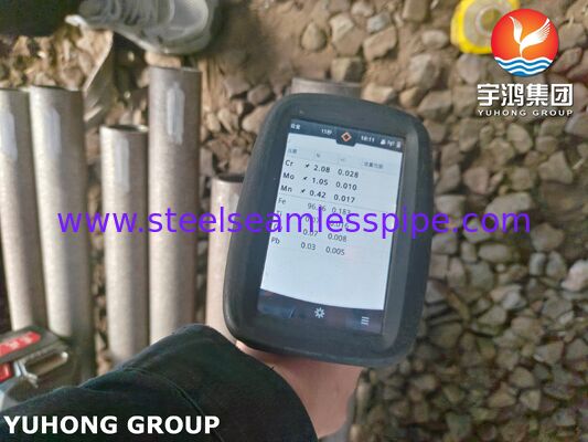 열병합 발전소용 합금강 ASME SA335 P22 심리스 파이프