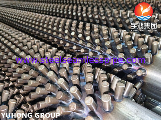 ASTM A106 Gr.B Studded Tube for Steam Reforming Furnace & Waste Heat Recover