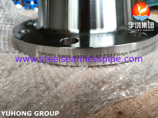 ASTM A182 F53 UNS S32750 최고 듀플렉스강 단조 플랜지 B16.5