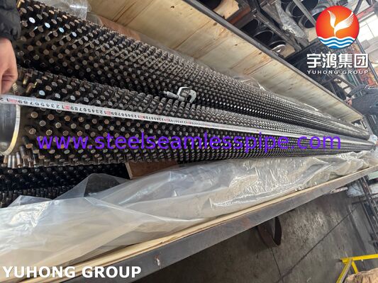 폐열 회수용 ASTM A335 P22 스터드 튜브