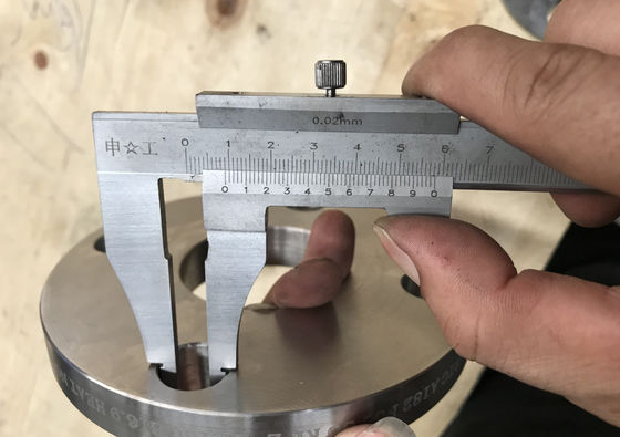 ASTM A182 F53 (S32750,  2507), 최고 두 부분으로 된 강철 플랜지, SO RF  1 " 클래스 150 B16.5