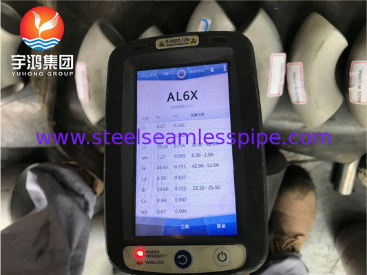 ASTM B366 AL6XN UNS N08367 엘보우 슈퍼 오스테나이트 스테인레스 스틸 파이프 피팅