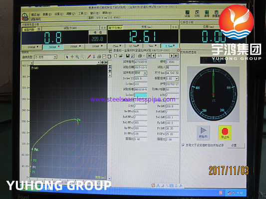 스테인레스 스틸 이음매없는 파이프 NACE MR-0175 / 0103 내식성 적용 (SSC / HIC TEST)