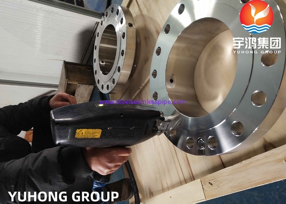 SS 플랜지 WNRF ASTM A182 F316L F51 S31803 2205 1.4462 F53 S32750 2507 1.4410 F55 S32760
