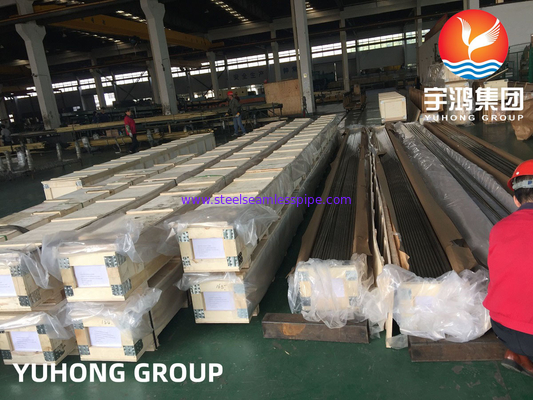 ASTM B111/ASME SB111 C71500 매듭 없는 구리 니켈 합금 튜브