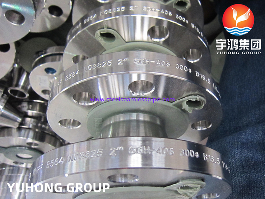 ASTM B564 인콜로이 825 / UNS N08825 니켈 합금 용접 목 플랜지
