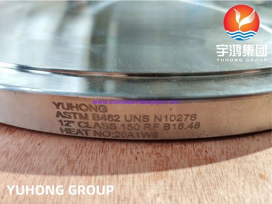 ASTM B462 하스텔로이 C276 / UNS N10276 하스텔로이 안경 블라인드 플랜지