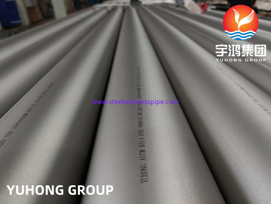 ASTM B514 인콜로이 800 / 인콜로이 800H UNS N08800 / UNS N08810 용접 파이프