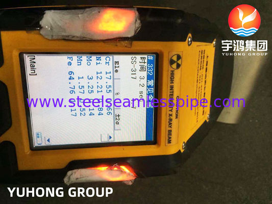 ASTM A403 WP317L 스테인리스 스틸 중심 절감기