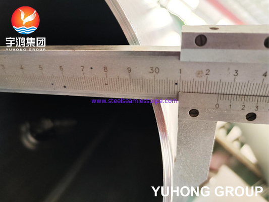ASTM A790 UNS S32750 /는 1.4410 /  2507 최고 두 부분으로 된 용접관을 울립니다