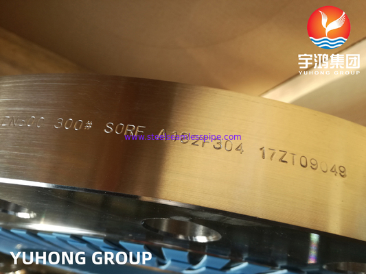 ASTM A182 F304 F304L는 강철 플랜지 F.F./R.F.를 위조했습니다. 그리고 R.T. Face Type
