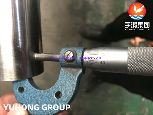 ASTM A270 TP304 스테인리스 스틸 용접 튜브 식품 및 음료용 건강 튜브