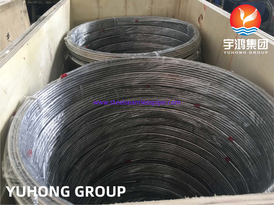 ASTM A269 TP316L 스테인리스 스틸 무선 코일 튜브