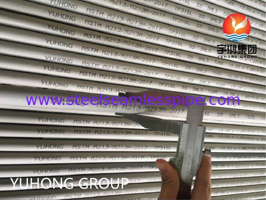 ASTM A213 TP316L 고온 저항성 및 부식 저항성 냉 lamination 정밀성
