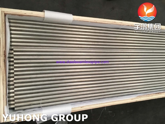 ASME SB338 GR.7 / UNS R52400 티타늄 합금 원활 열 교환 튜브