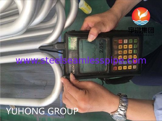 ASTM B444 UNS No6625 / 인코넬 625 U 자관 니켈 합금 열 교환기 튜브