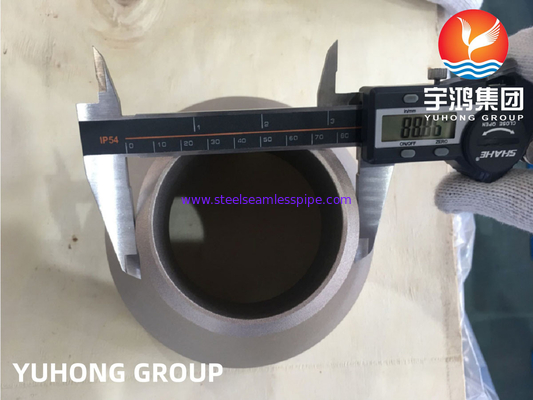 ASTM B466 UNS C70600 구리 니켈 감소기 CuNi 90/10 부트웰드 핑팅