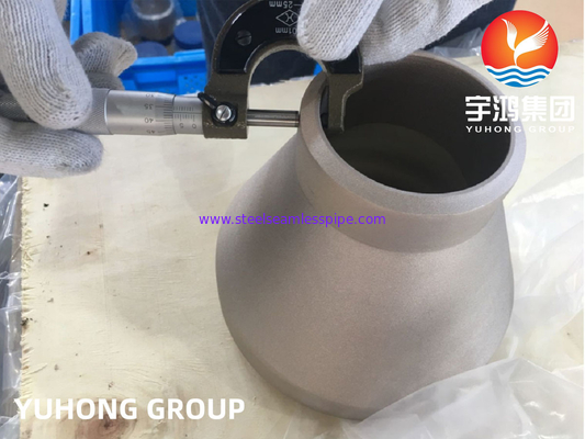 ASTM B466 UNS C70600 구리 니켈 감소기 CuNi 90/10 부트웰드 핑팅