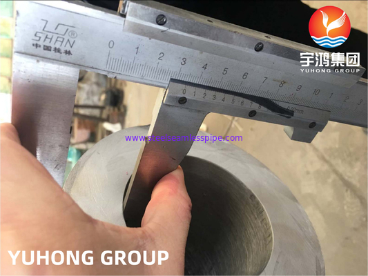 ASTM A790 UNS S31803/2205 듀플렉스강 두꺼운 벽 이음매 없는 관