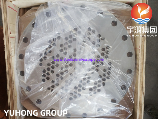 스테인리스 스틸 튜브 엽판 ASTM A240 SS316L 맞춤 제작